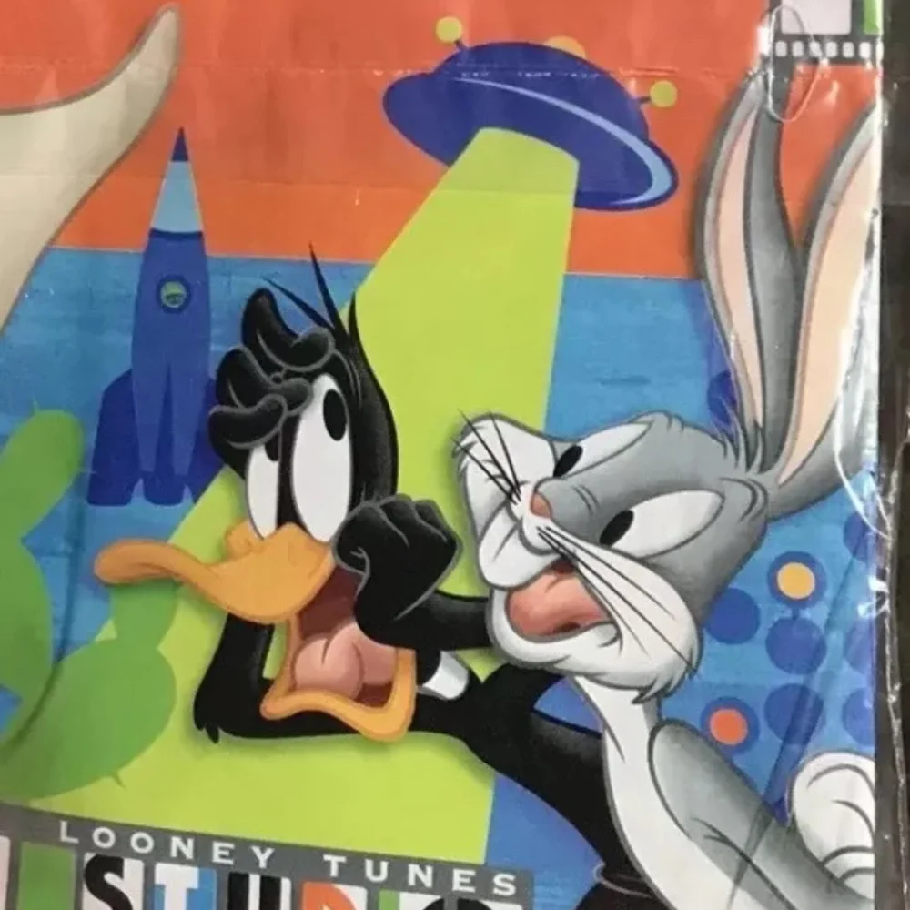 Looney Tunes Hallmark Bugs Bunny Wrapping Paper 2 Sheets Gift Wrap 3 Packs